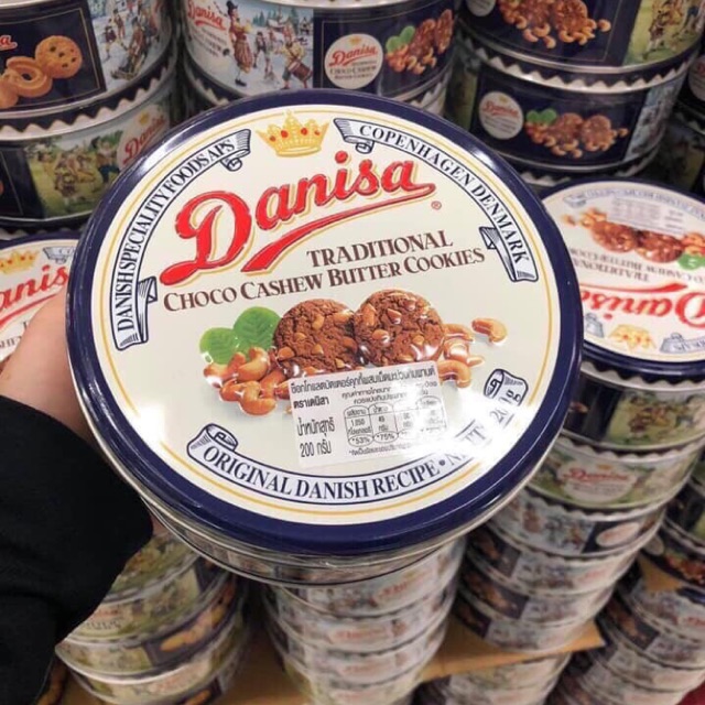 Bánh Danisa hạt điều 200gram