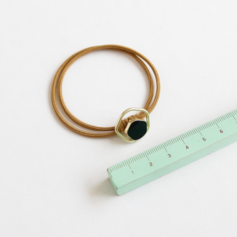 Cột tóc thun Hàn Quốc charm hợp kim