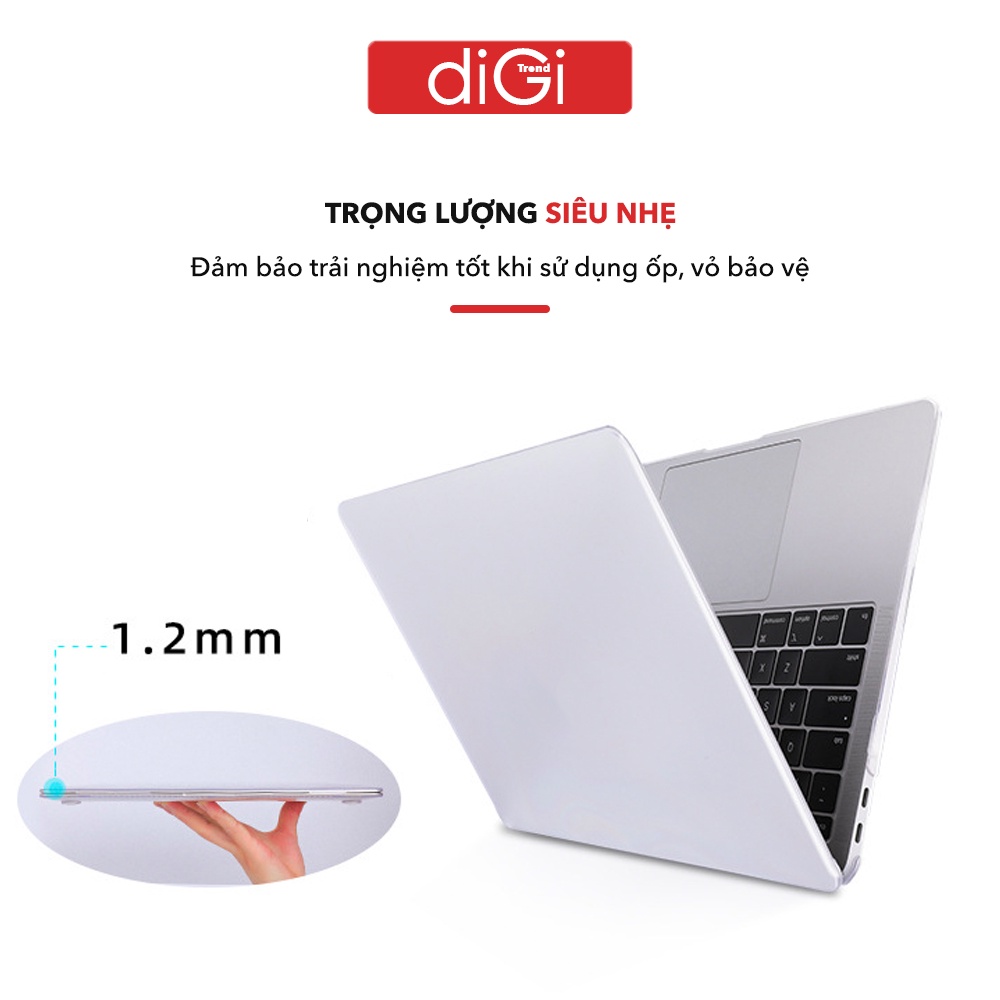 Case Mácbook, Ốp Macbook Pro 14/16 M1, Air 13.3 20218-2020, Mácbook Pro 13 2016 - 2020/ M1 - Mẫu Trong Màu