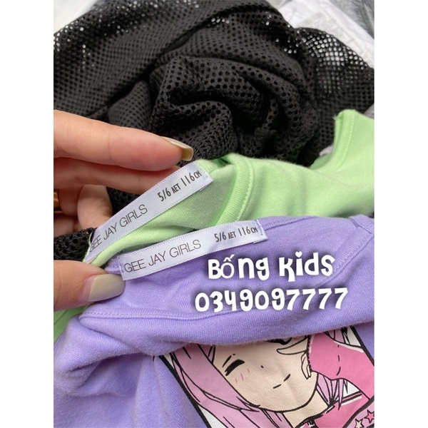 Set Váy Lưới Bé Gái In Hình GJ