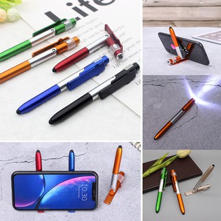 Bút Bi Cảm Ứng Đa Năng 4 Trong 1 Có Tích Hợp Đèn LED Chiếu Sáng - NHẬP KHẨU TẠI NHẬT BẢN