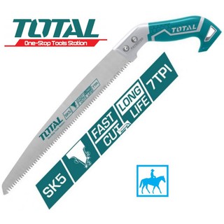Total Cưa gỗ cưa cành cầm tay lưỡi thẳng 300mm 12 inch 7TPI THT5113006 THT51130026