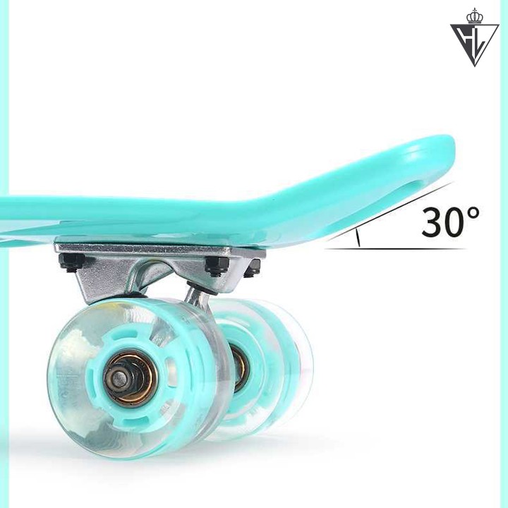 Ván trượt Skateboard Penny nhiều màu có đèn led (8 tùy chọn màu)