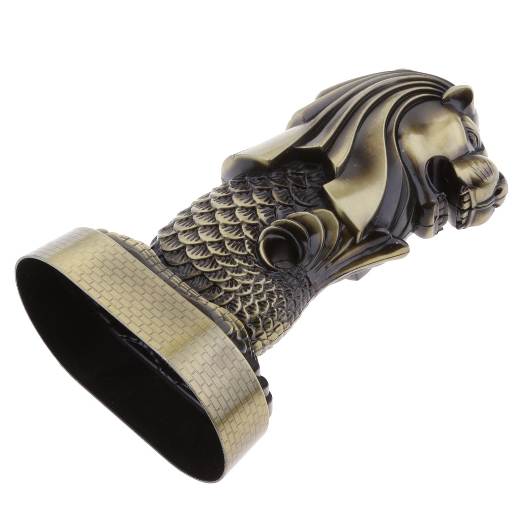 Mô hình tượng Merlion Singapore dùng trang trí đầy bắt mắt