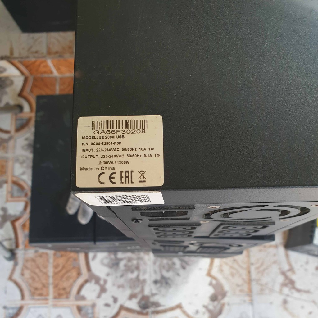 Bộ lưu điện Eaton 5E2000IUSB; Lưu điện Eaton 2000va/1200w máy cũ main mạch zin nguyên bản