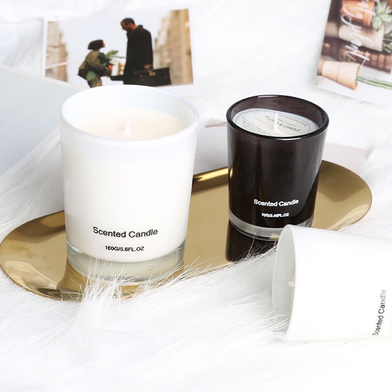 Nến thơm phòng tinh dầu tự nhiên cao cấp Scented candle cup Maydecor nến decor trang trí