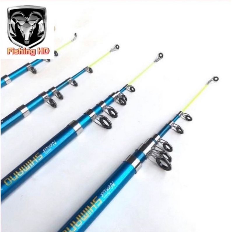 Cần Câu Cá Rút Gọn Shimano 1m8 -  3m6 siêu khỏe CC24 đồ câu FISHING_HD