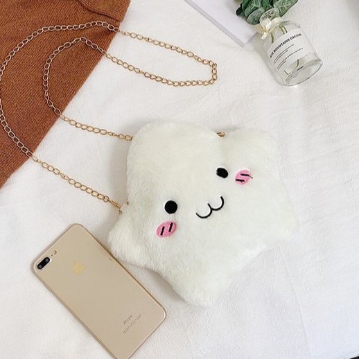 T40- Túi Đeo Chéo Hình Sao Messenger dễ thương dành cho cô gái hợp thời trang