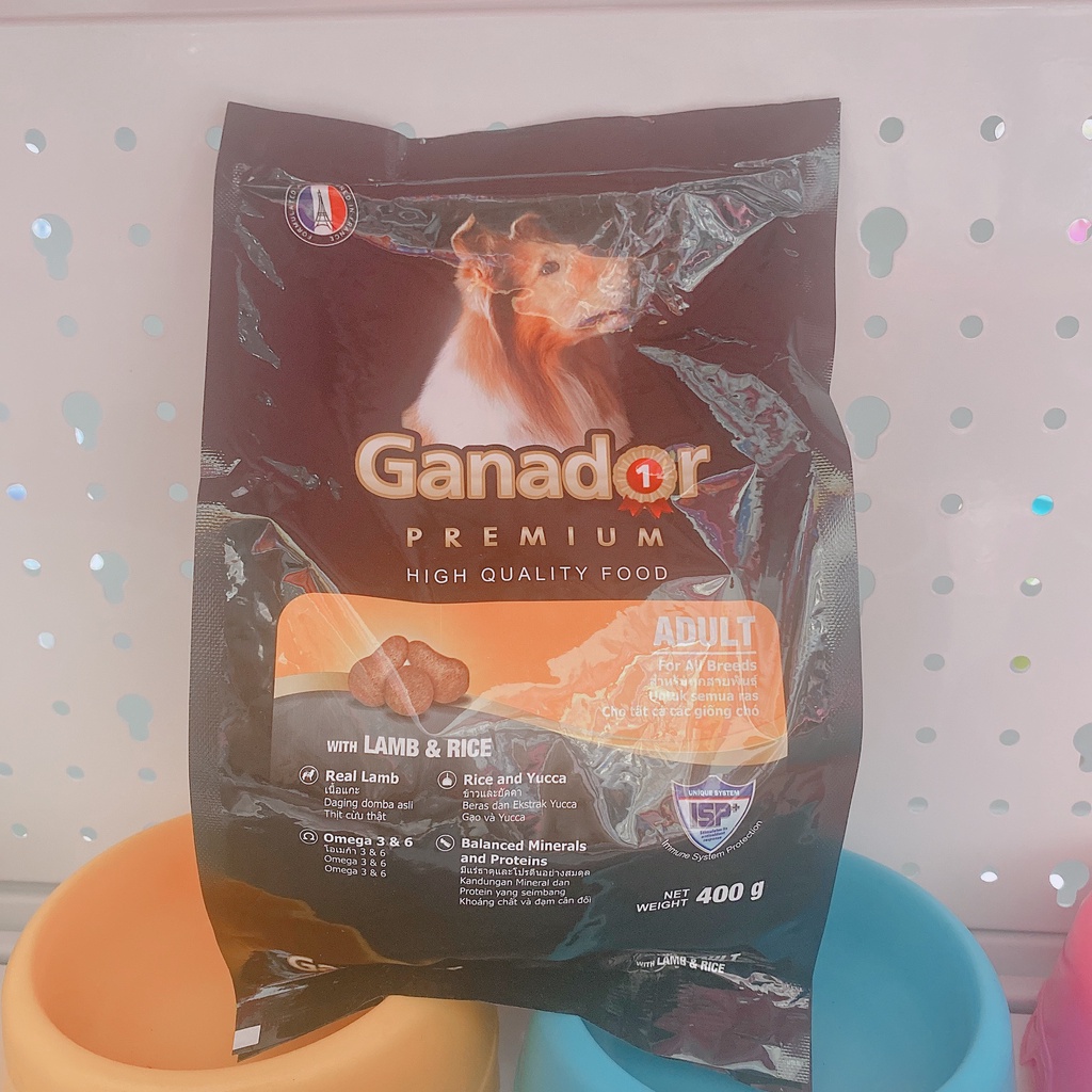 hạt chó GANADOR PUPPY / ADULT 3KG ĐỦ LOẠI