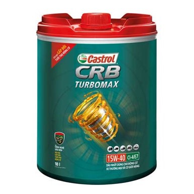 Nhớt Castrol CRB Turbomax 20w50/15w40 CI-4 18l