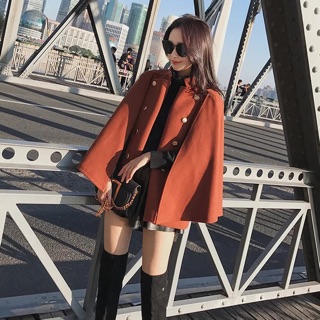 [Hàng order ] Áo dạ cape hàng QCCC