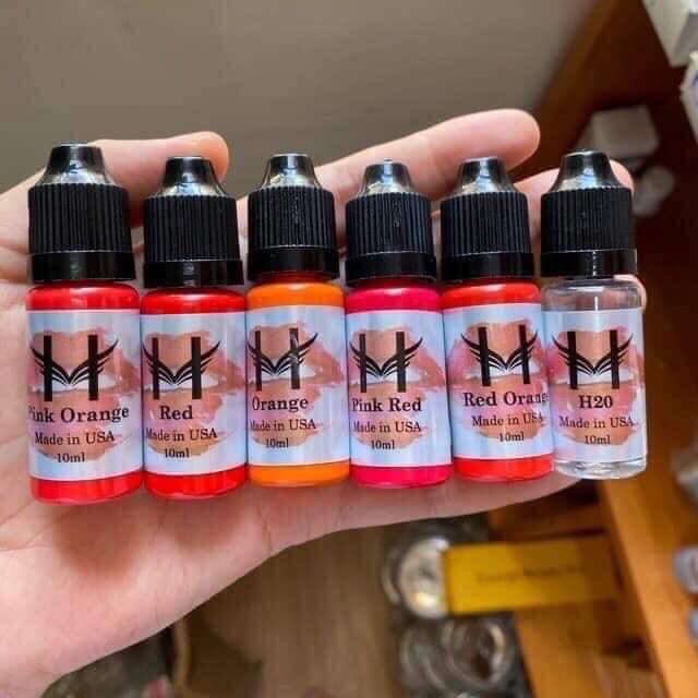 MỰC PHUN XĂM HOA ĐÀO - MỰC H CAO CẤP HOA ĐÀO SIÊU BÁM MÀU