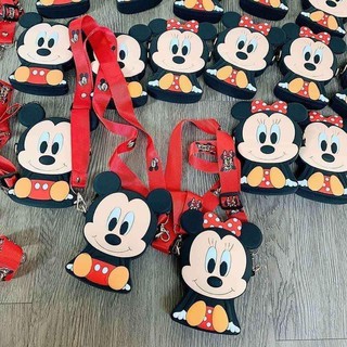 Túi đeo chéo chuột MICKEY silicone dành cho các bé
