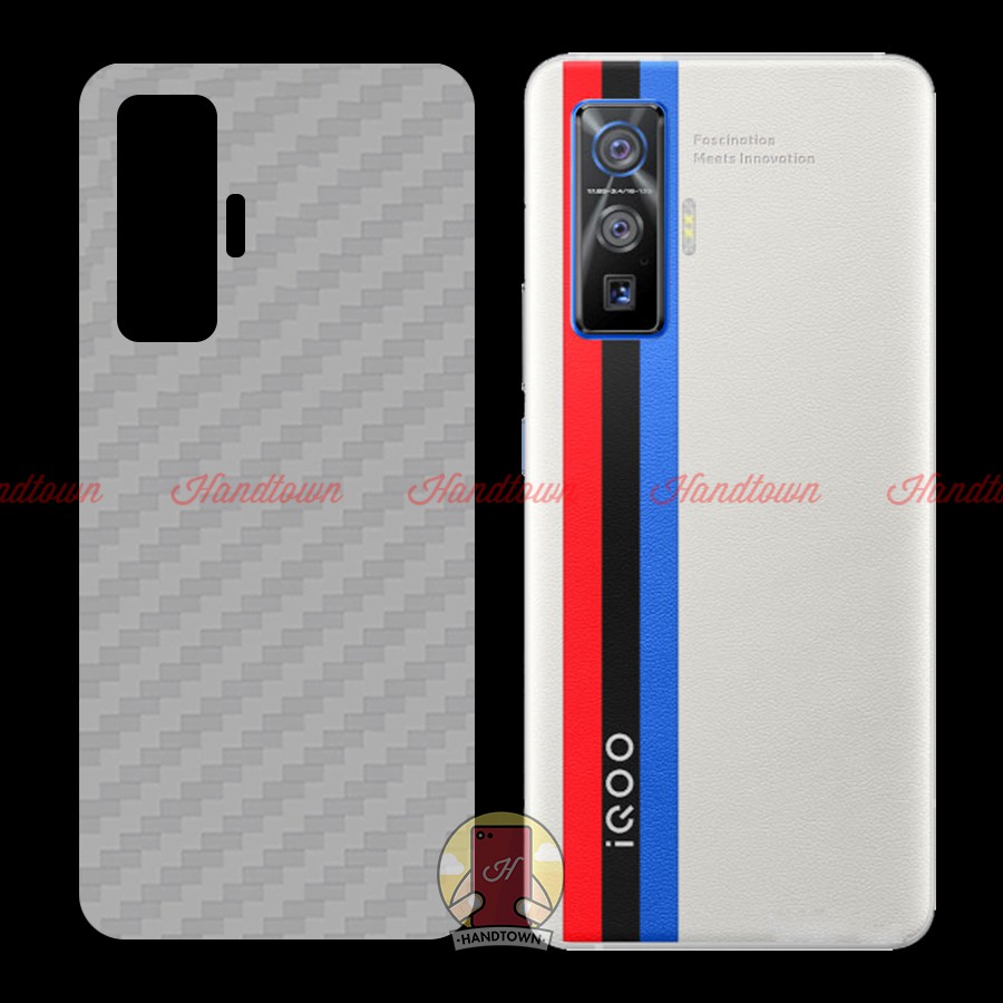 Miếng dán lưng cacbon IQOO 5 5G / IQQO 5 PRO 5G