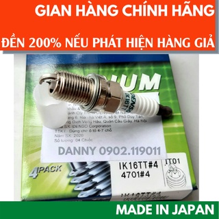 [HỎA TỐC HCM] BUGI DENSO CHÍNH HÃNG JAPPAN Iridium IK16TT cho xe ôtô Camry, Vios , Altis