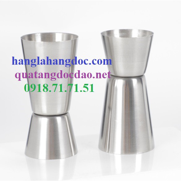 Ly đong 2 đầu pha chế bartender, dung tích 25/50ml