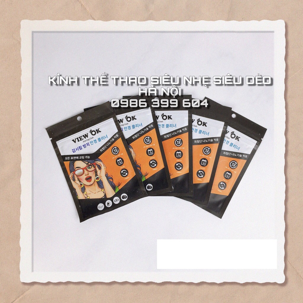 KHĂN NANO Chống Đọng Hơi nước - Hơi thở - Mờ Hơi - Hấp Hơi Trên Mắt Kính
