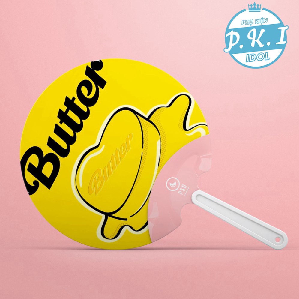 Quạt cầm tay BTS - BUTTER 2021 - Vô số mẫu ảnh cho các bạn chọn - QUÀ TẶNG K-POP