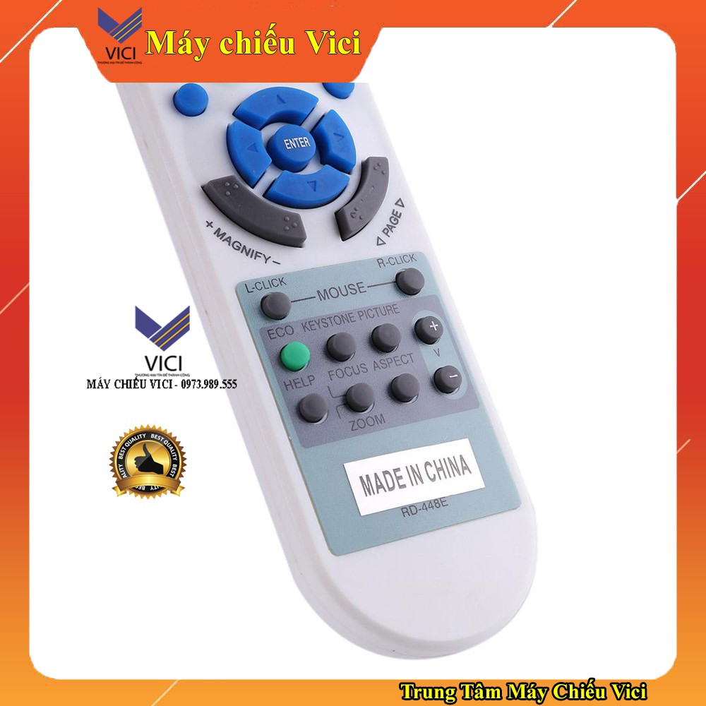 Điều khiển máy chiếu Nec ( Chính hãng ) tặng kèm pin, bảo hành chính hãng