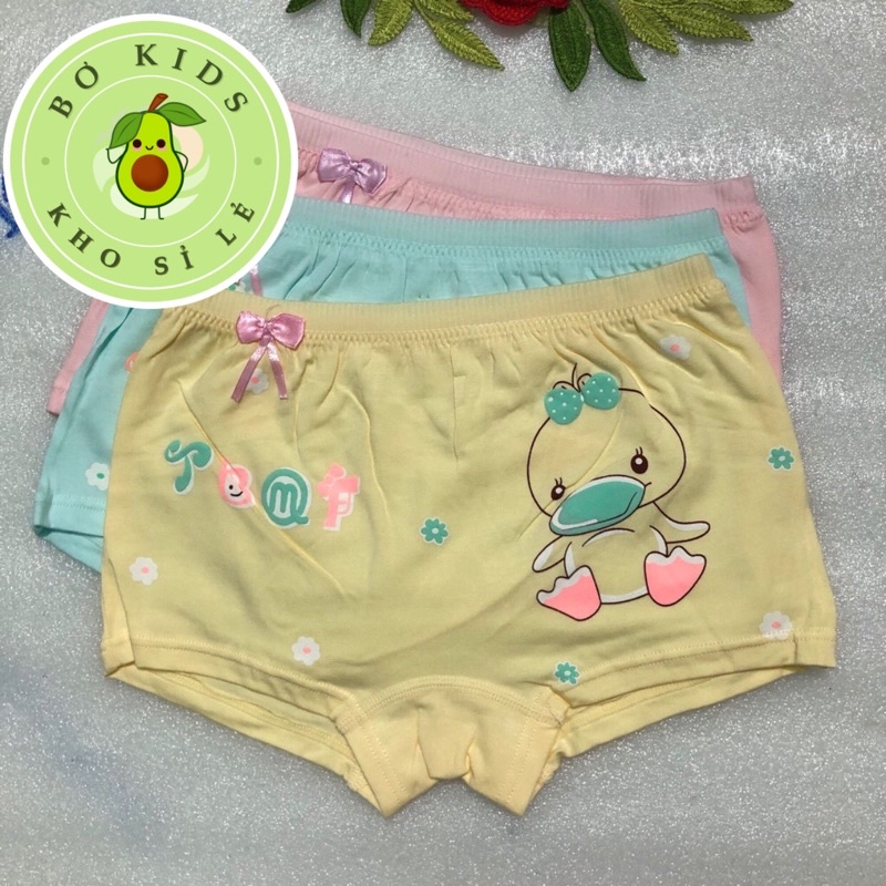 THANH LÝ Quần chip, quần lót cho bé gái, họa tiết nhiều loại. Giao hình ngẫu nhiên.