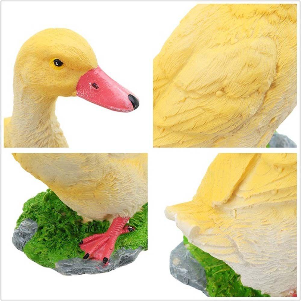 IVORY Mô Hình Vịt Con Xinh Xắn Dùng Để Trang Trí Nội Thất