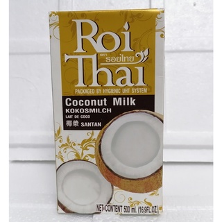 [Hộp 500ml] NƯỚC CỐT DỪA [Thailand] ROI THAI Coconut Milk (halal) (ttdt)