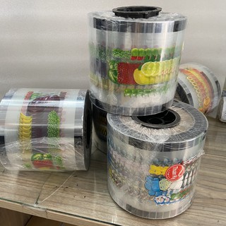 Cuộn màng ép ly 1 Lít - cuộn màng ép ly, keo ép nắp ly trong ép màng dán ly nhựa khổng lồ