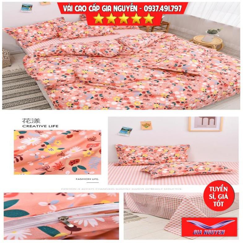 [Mã T250 giảm 20K đơn 100K]Vải cotton thô-Chuyên may váy đầm-Đồ bộ cho mẹ-bé cực mát-cực đáng yêu-Nhiều họa tiết độc đáo