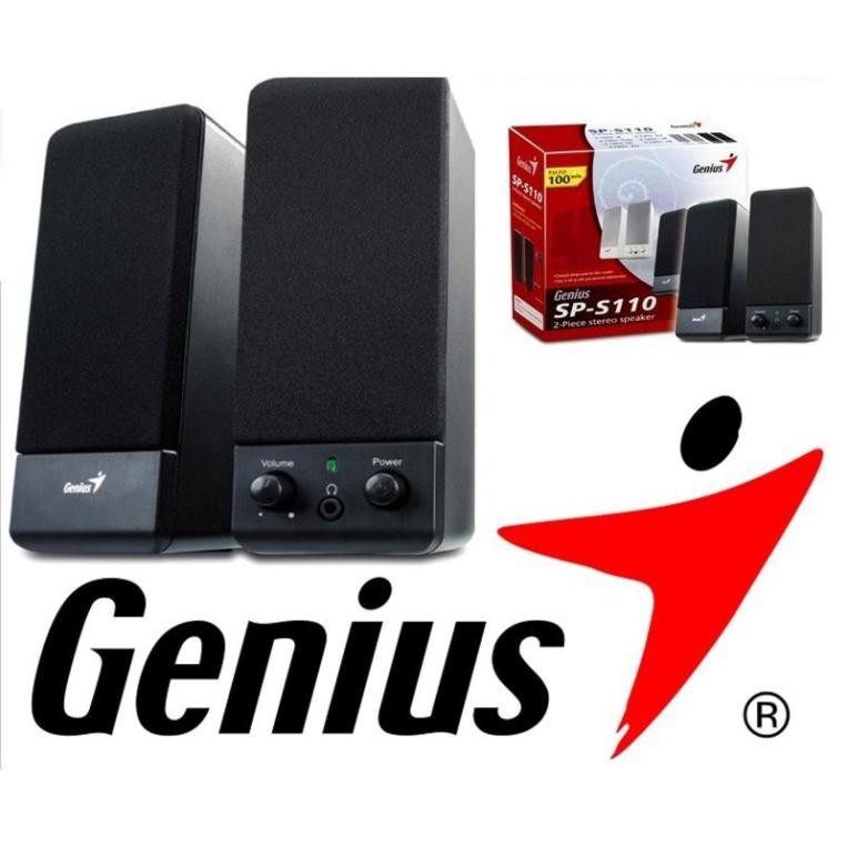 Loa vi tính nghe nhạc Genius S110 2.0 chính hãng siêu hay [Giá tốt]