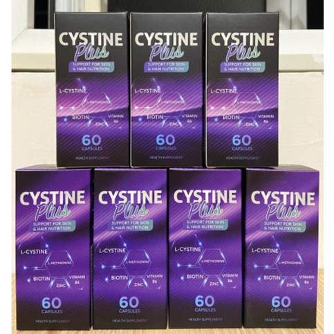Cystine Plus-Viên uống giảm mụn, ngăn rụng tóc và giảm sắc tố Supplement Fact Cystine Plus | Thế Giới Skin Care