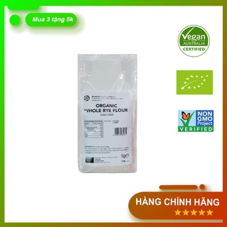 Bột Lúa Mạch Đen Nguyên Cám Hữu Cơ 1kg Organic Whole Rye Flour ProBios