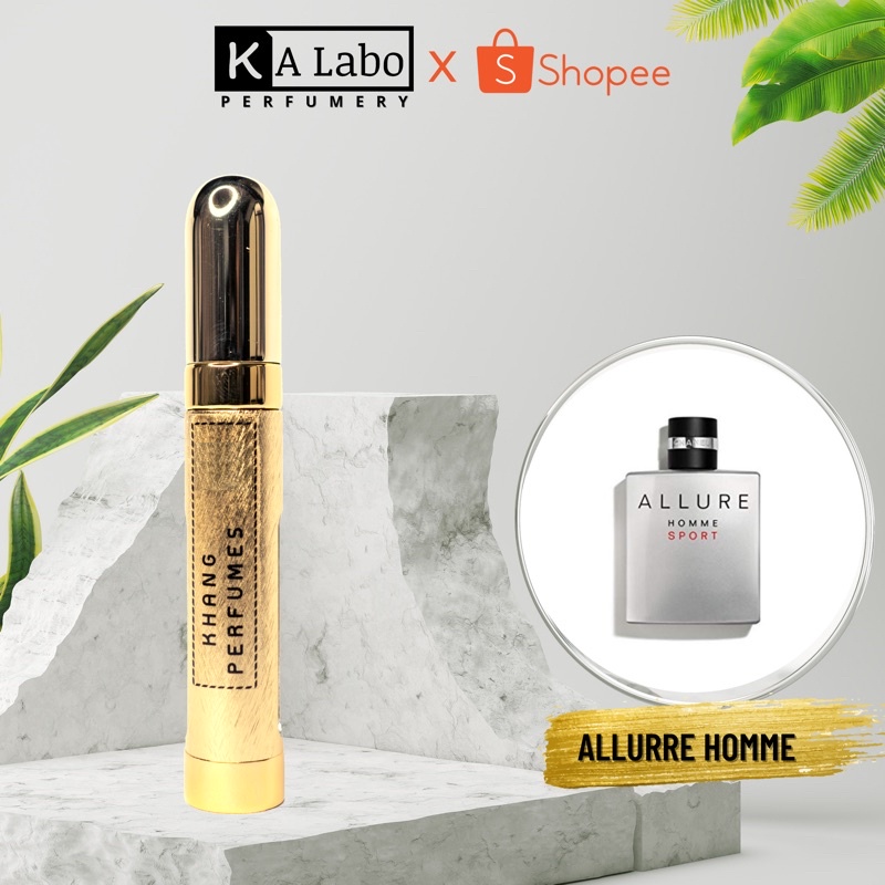 Nước Hoa Nam Allure by KALabo 12ml [Khang Perfume,cam kết Lưu hương 8-12h]