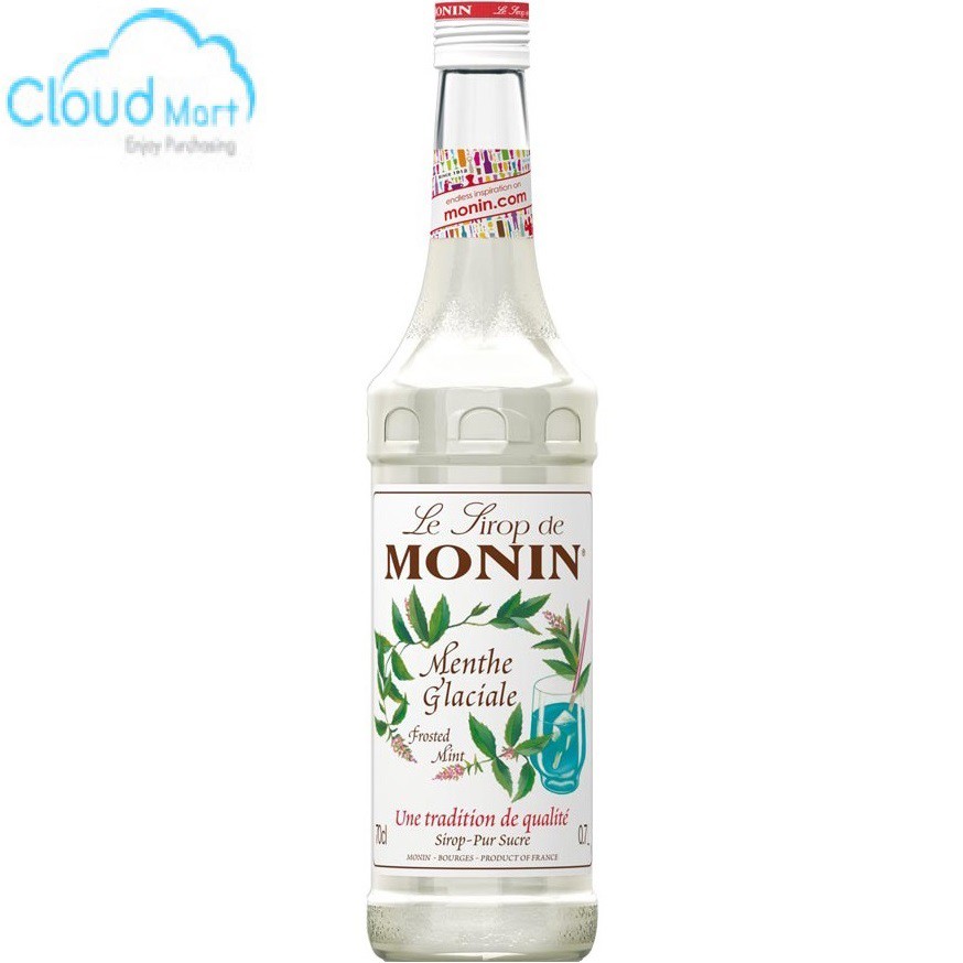 Syrup Monin Frosted Mint  700ml - Nguyên Liệu Pha Chế CloudMart