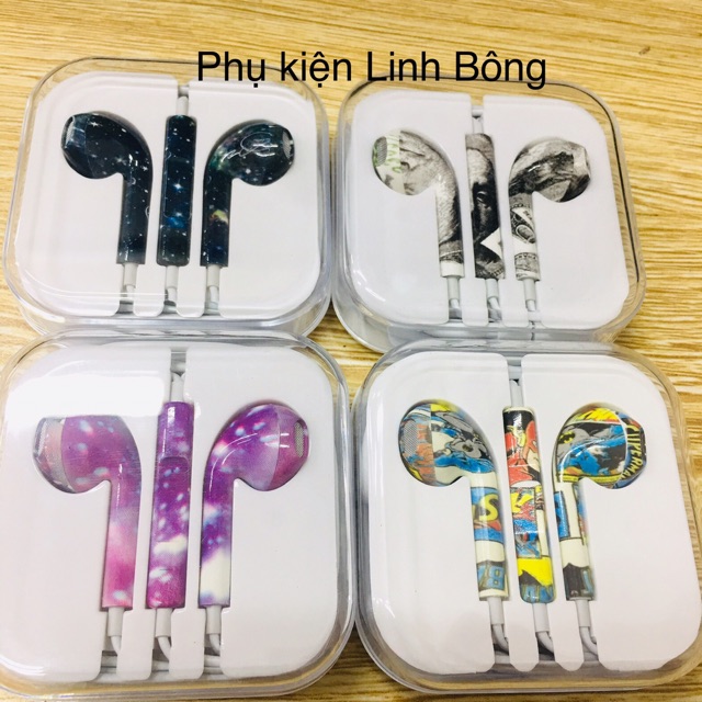 [BH 6 THÁNG] Tai nghe siêu trầm nhiều màu sắc tuỳ chọn bass, tress đầy đủ dành cho Ss, lphone, Xiao mi chân tròn 3.5