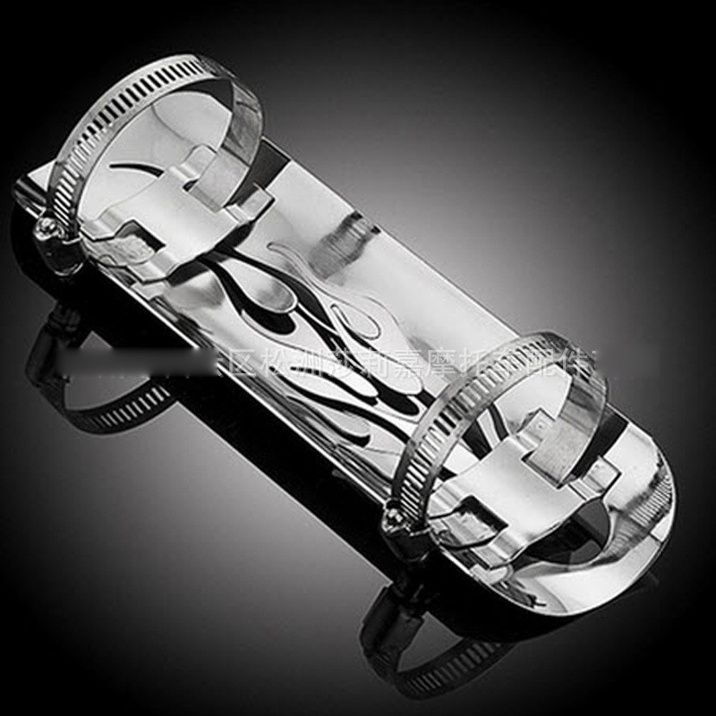 Ốp cổ pô inox xe máy mô tô