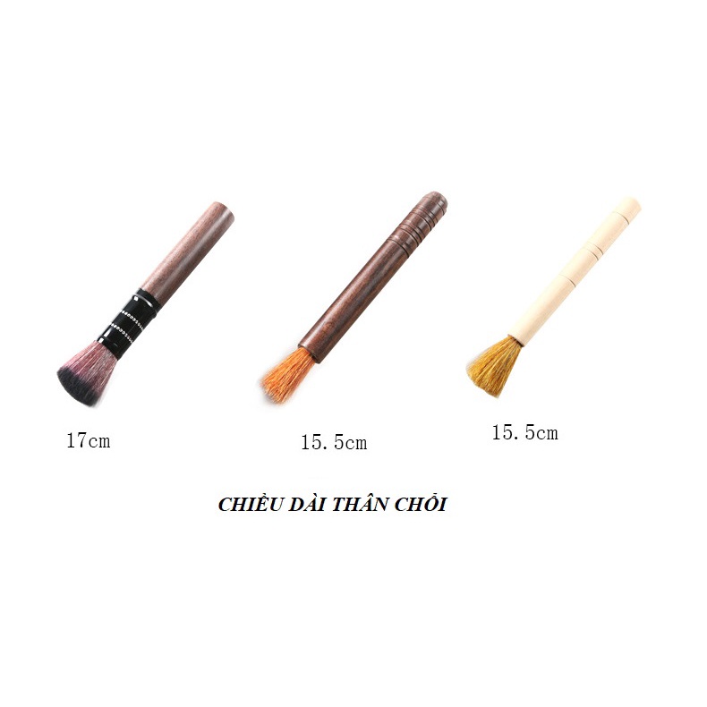 Chổi Dưỡng ấm tử sa, Chổi vệ sinh ấm