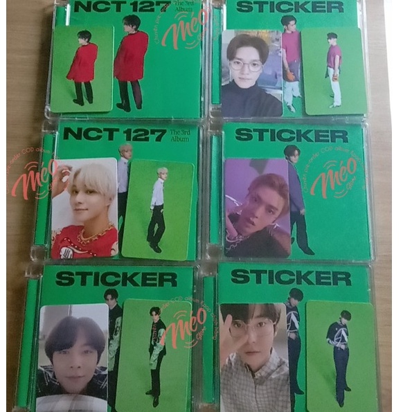 [Méo Store] Có sẵn Lẻ album Sticker NCT 127