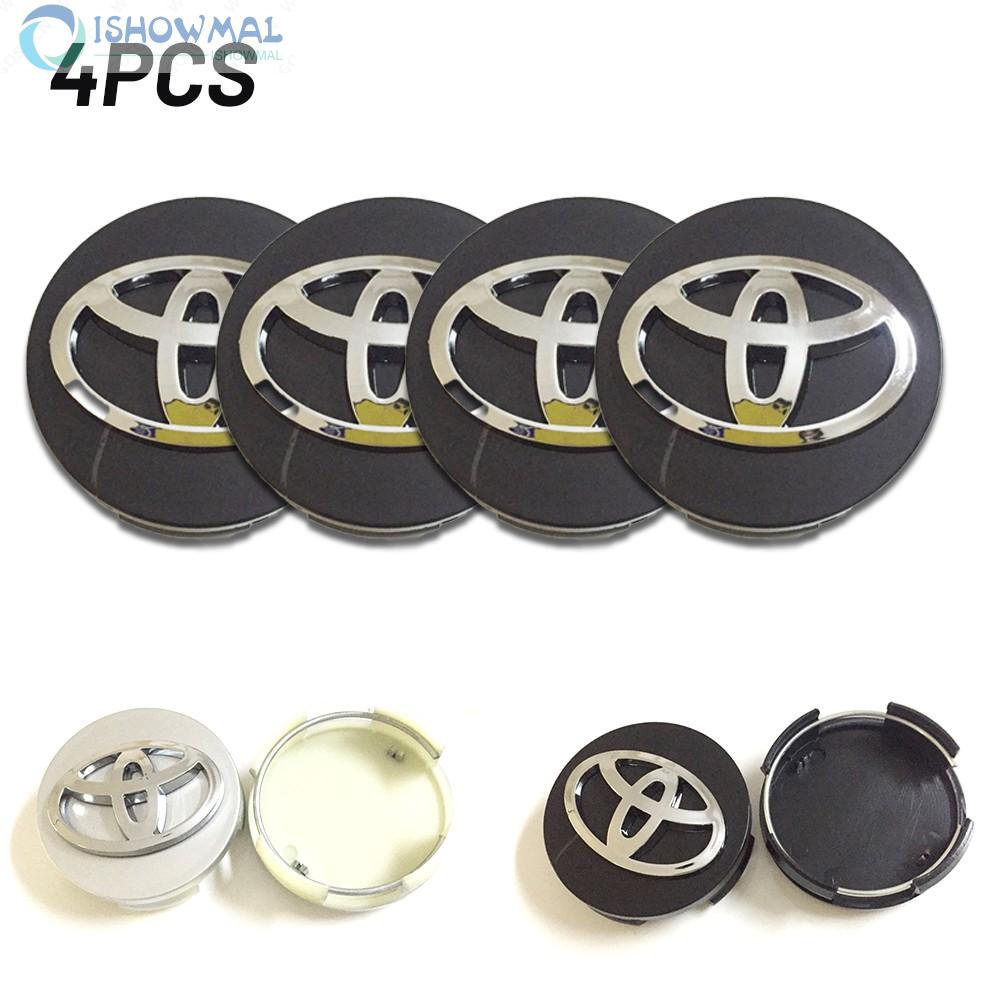 Set 4 Nắp Chụp Mâm Bánh Xe Hơi Toyota 62mm