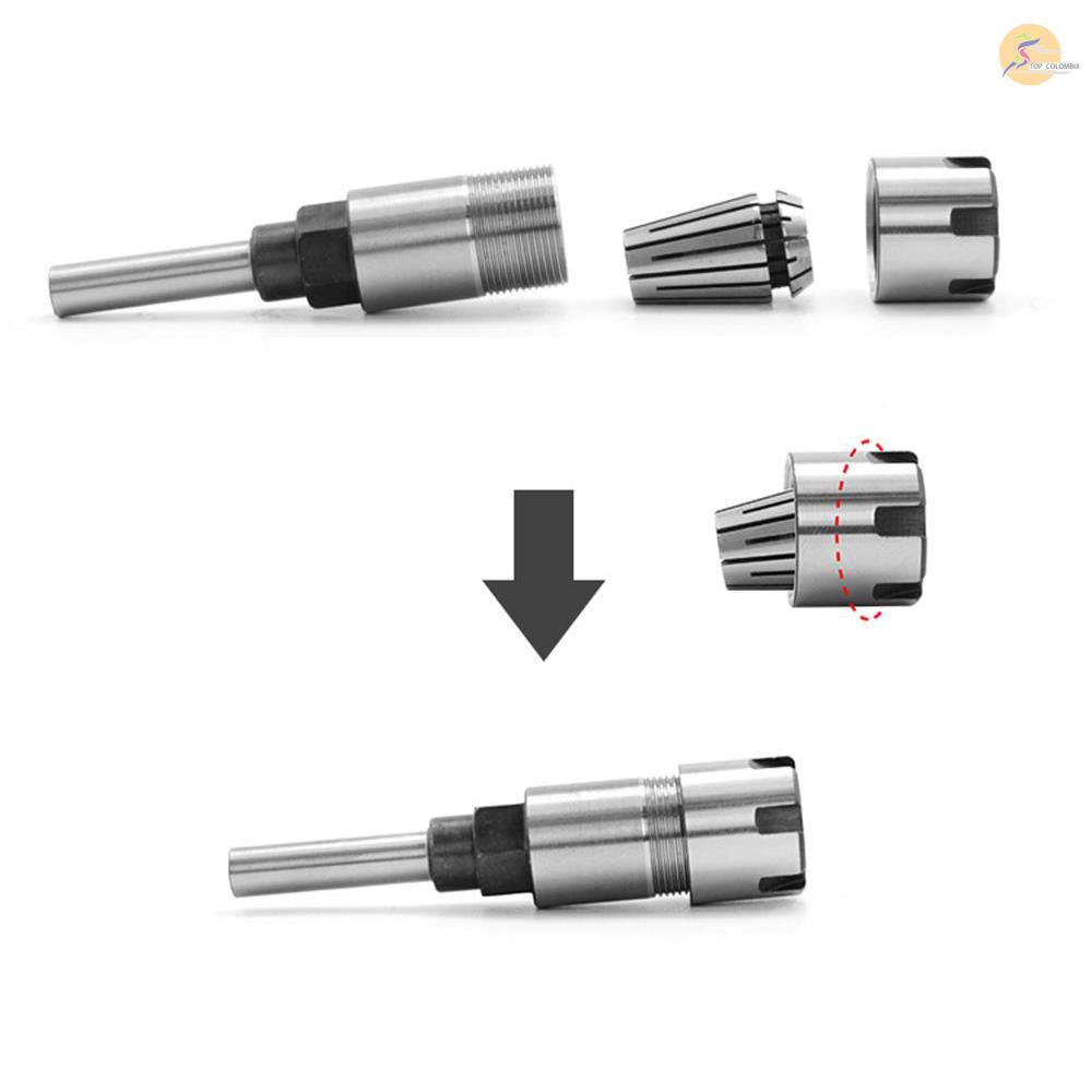 Đầu Nối Dài Mũi Khoan 1 / 2 Inch Kèm Giá Đỡ Er20-13 13mm Collet