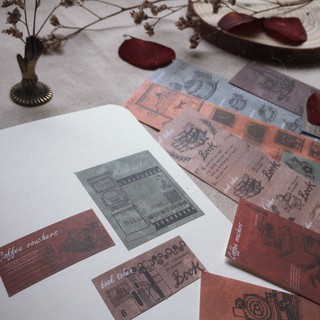 Sticker dải retro ticket - Room17vn