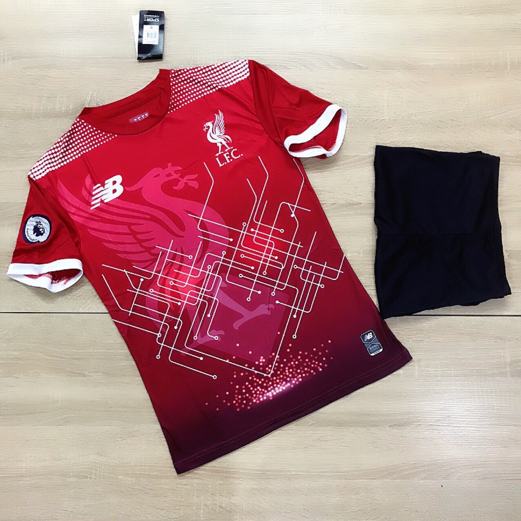 Áo Bóng Đá Liverpool Hồng Than Mới Nhất 2020 - Áo Đấu Liverpool