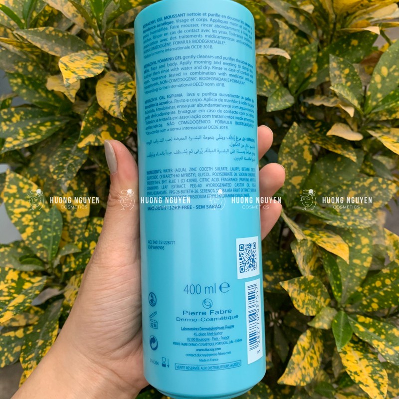 Sữa Rửa Mặt Ducray Keracnyl Gel Moussant | BigBuy360 - bigbuy360.vn