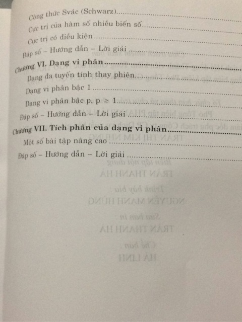 Sách - Bài tập Giải tích Vectơ