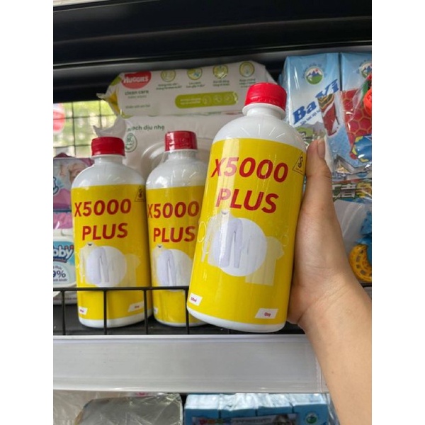 💦 NƯỚC TẨY TRẮNG X5000 PLUS