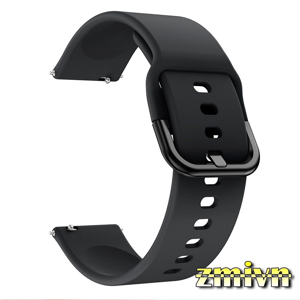 Dây Đeo Silicon cho Samsung Galaxy Watch 3 41mm 45mm Galaxy 42mm Gear Sport Active 1 2 mềm mịn