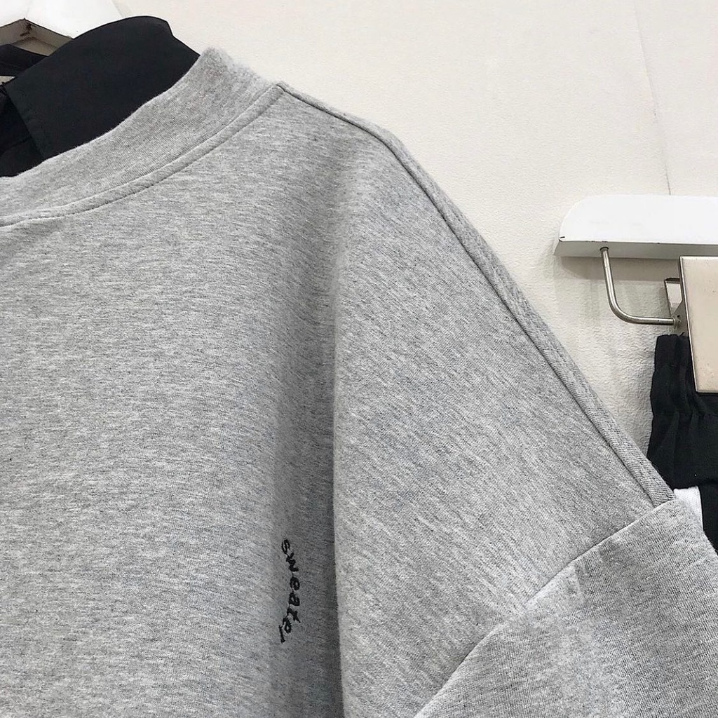 Áo Sweater nữ trơn Form Rộng có cúc -1739 IAMC.Closet | BigBuy360 - bigbuy360.vn