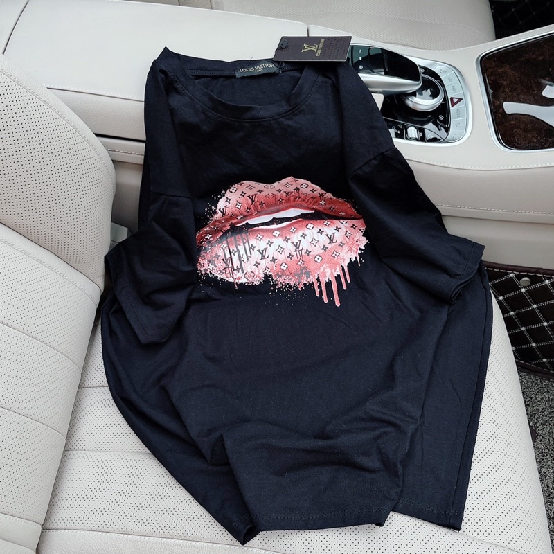 Áo Thun môi LV 3 màu sang chảnh + kèm Video | BigBuy360 - bigbuy360.vn