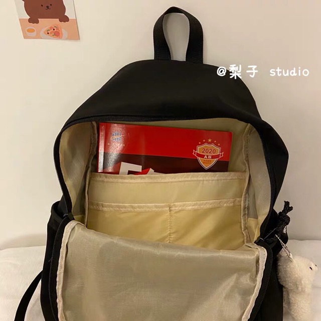 [ ord taobao ] Balo thời trang back to school kèm móc treo xinh