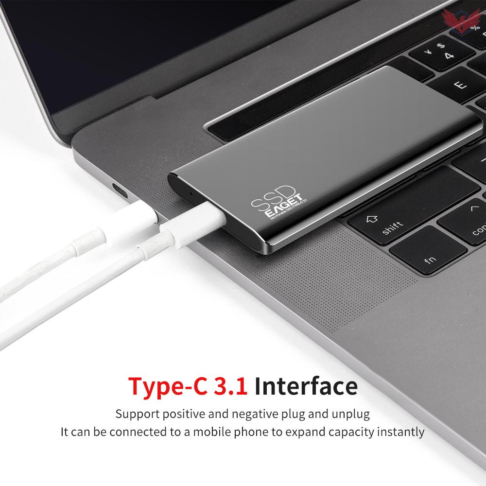 Ổ Cứng Ssd Fir Eaget M1 Cổng Type-C Usb3.1 128gb Tốc Độ Cao Di Động Tiện Dụng | BigBuy360 - bigbuy360.vn