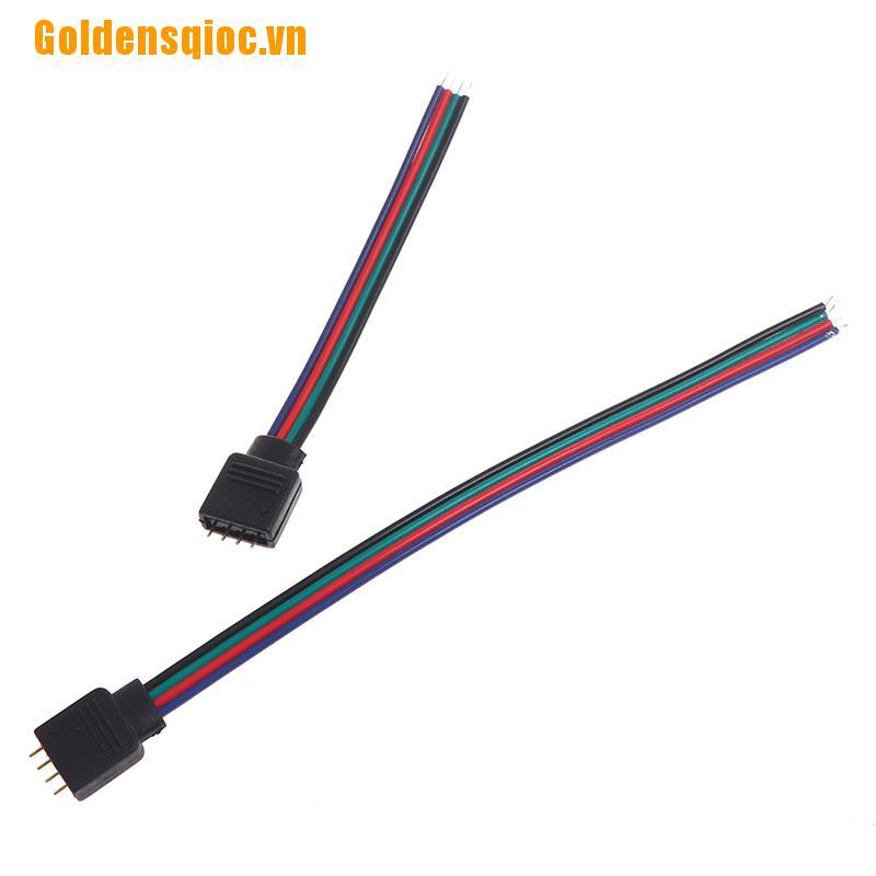 Cáp Nối Dài 10cm 15cm 4pin Rgb Cho Đèn Led Dây 3528 / 5050 Rgb